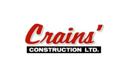 the logo of Crain's Construction