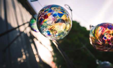 blown glass ornaments